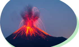 El volcà entra en erupció!